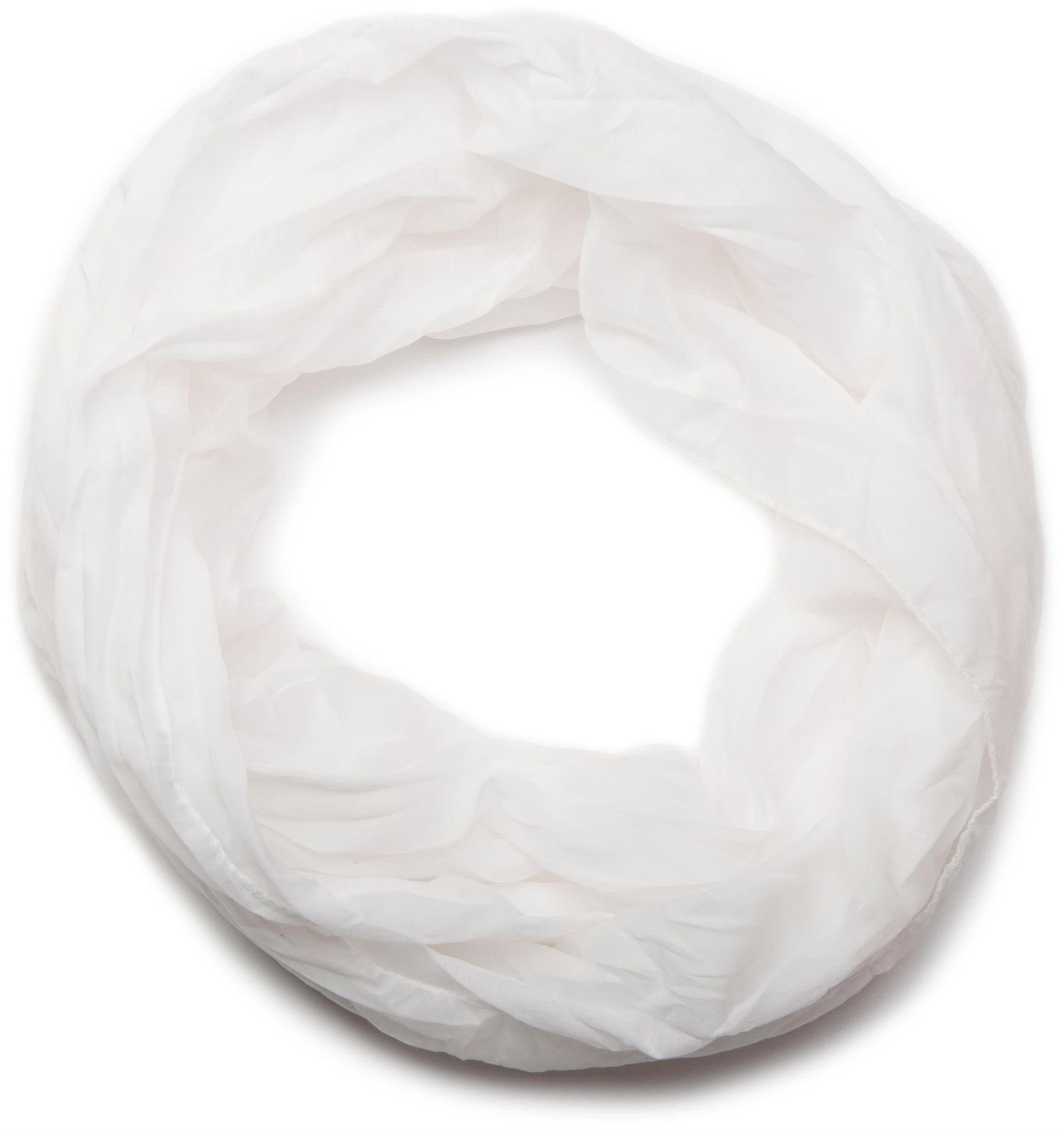 styleBREAKER Loop Seidiger unifarbener Loop, (1-St) günstig online kaufen