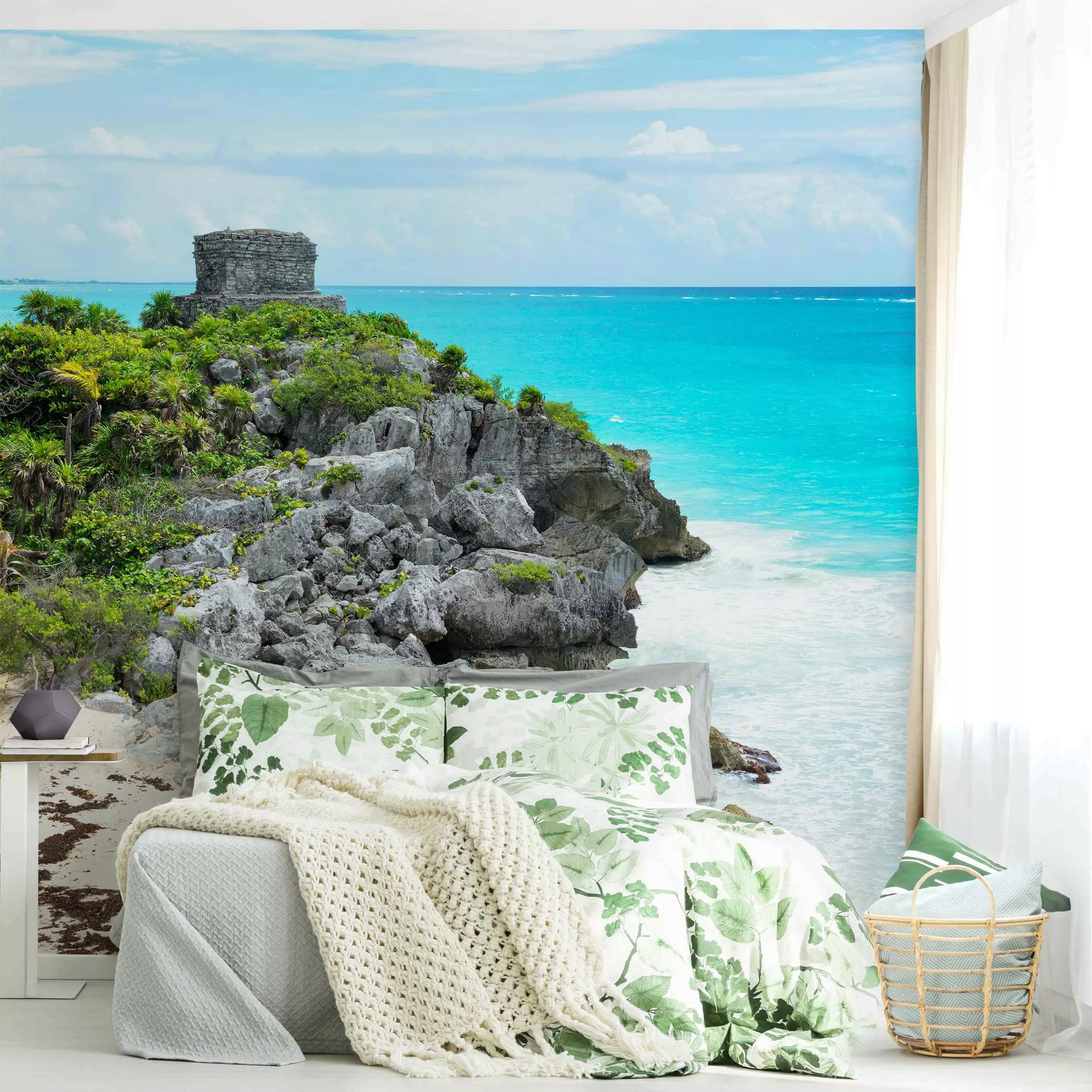 Fototapete Karibikküste Tulum Ruinen günstig online kaufen
