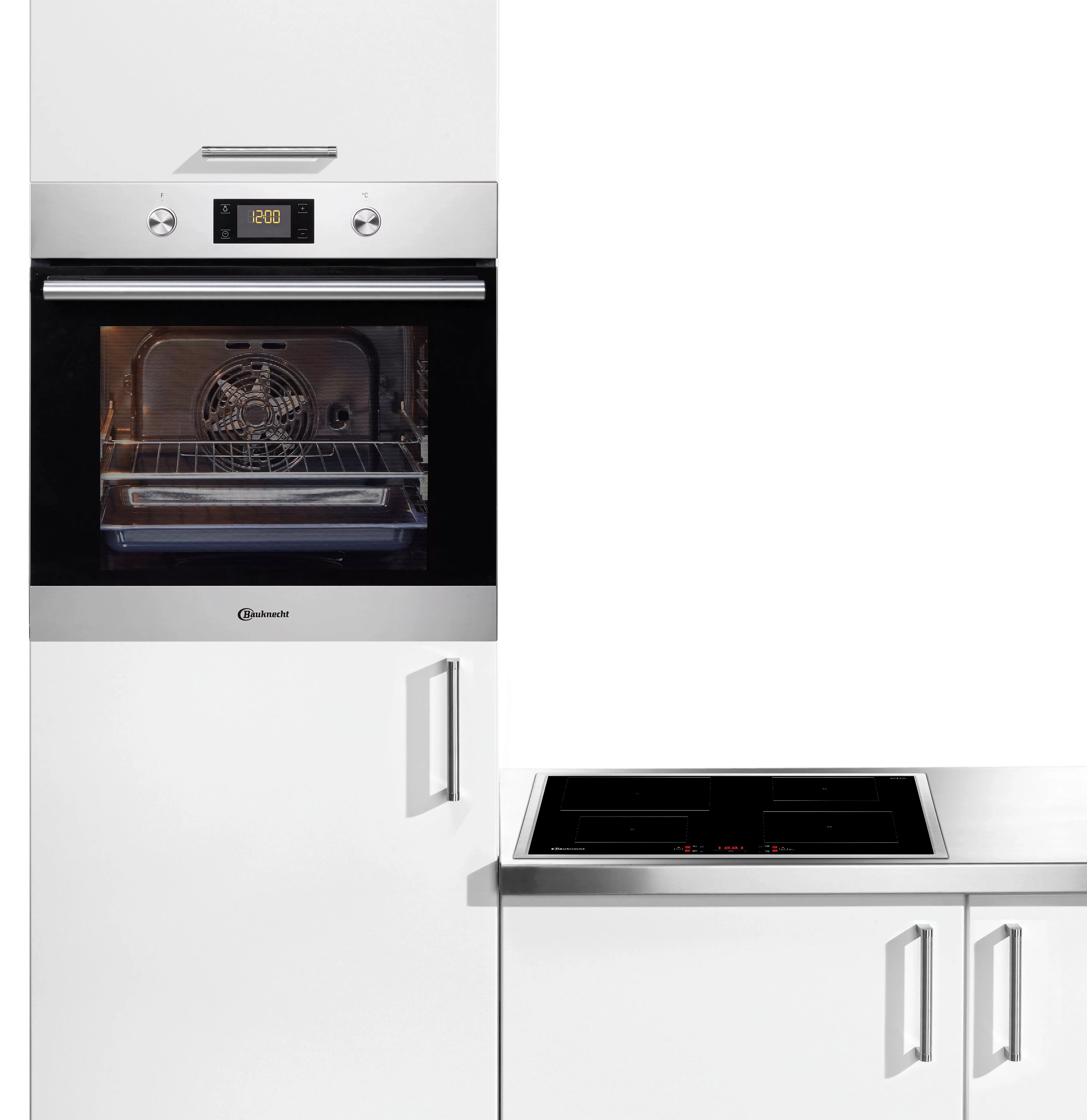 BAUKNECHT Backofen-Set »BAR2 KH8V2 IN«, mit 2-fach-Teleskopauszug, Hydrolys günstig online kaufen