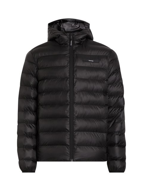 Calvin Klein Outdoorjacke RECYCLED HOODED PUFFER JACKET mit Logopatch günstig online kaufen