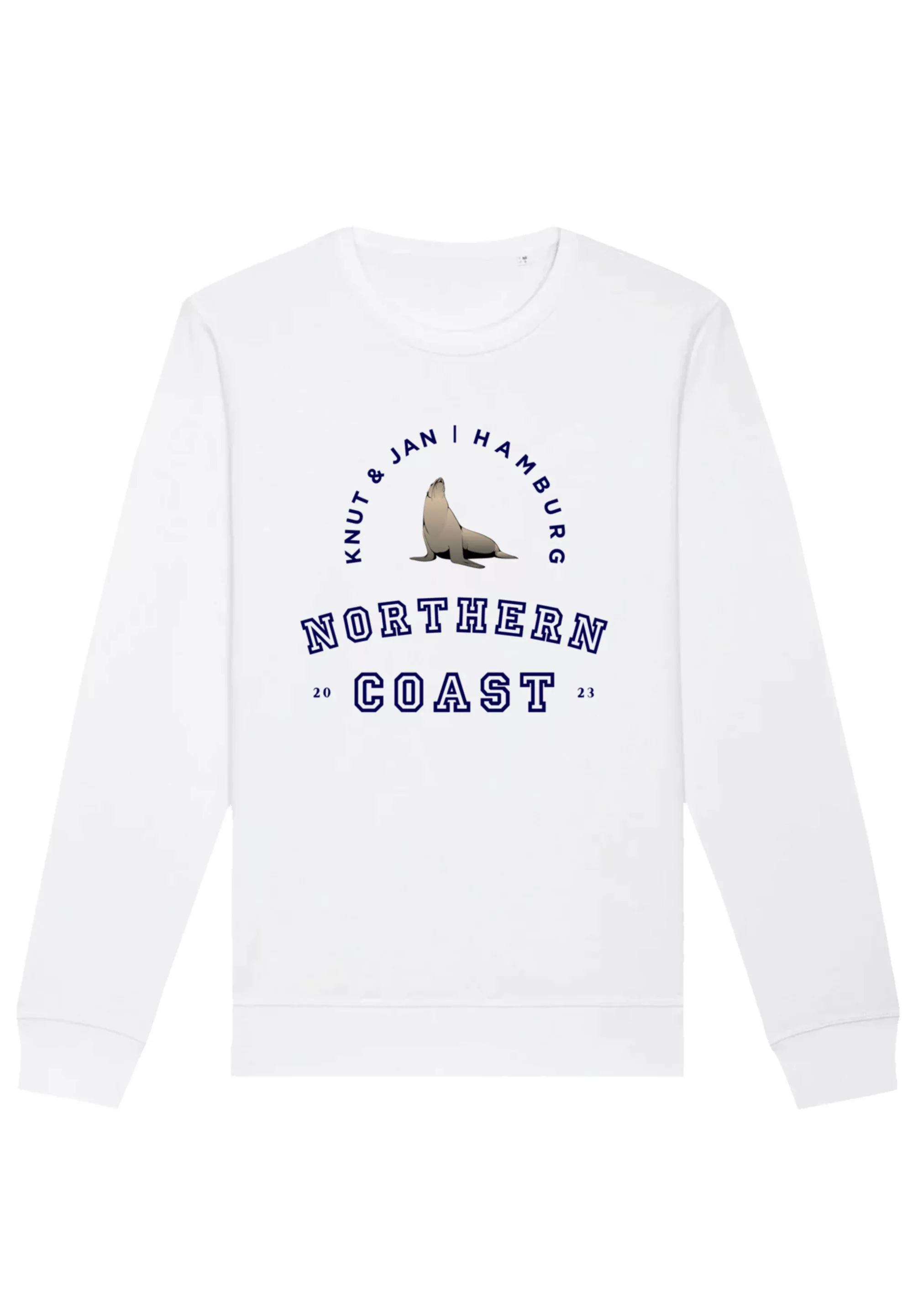 F4NT4STIC Sweatshirt "Robbe Knut & Jan Hamburg", Premium Qualität günstig online kaufen