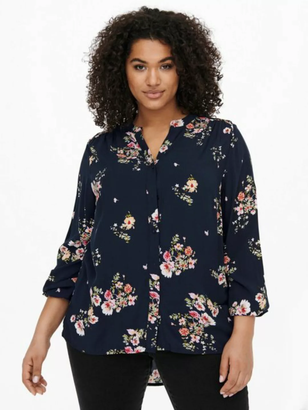 ONLY CARMAKOMA Druckbluse CARANITA LS SHIRT AOP günstig online kaufen