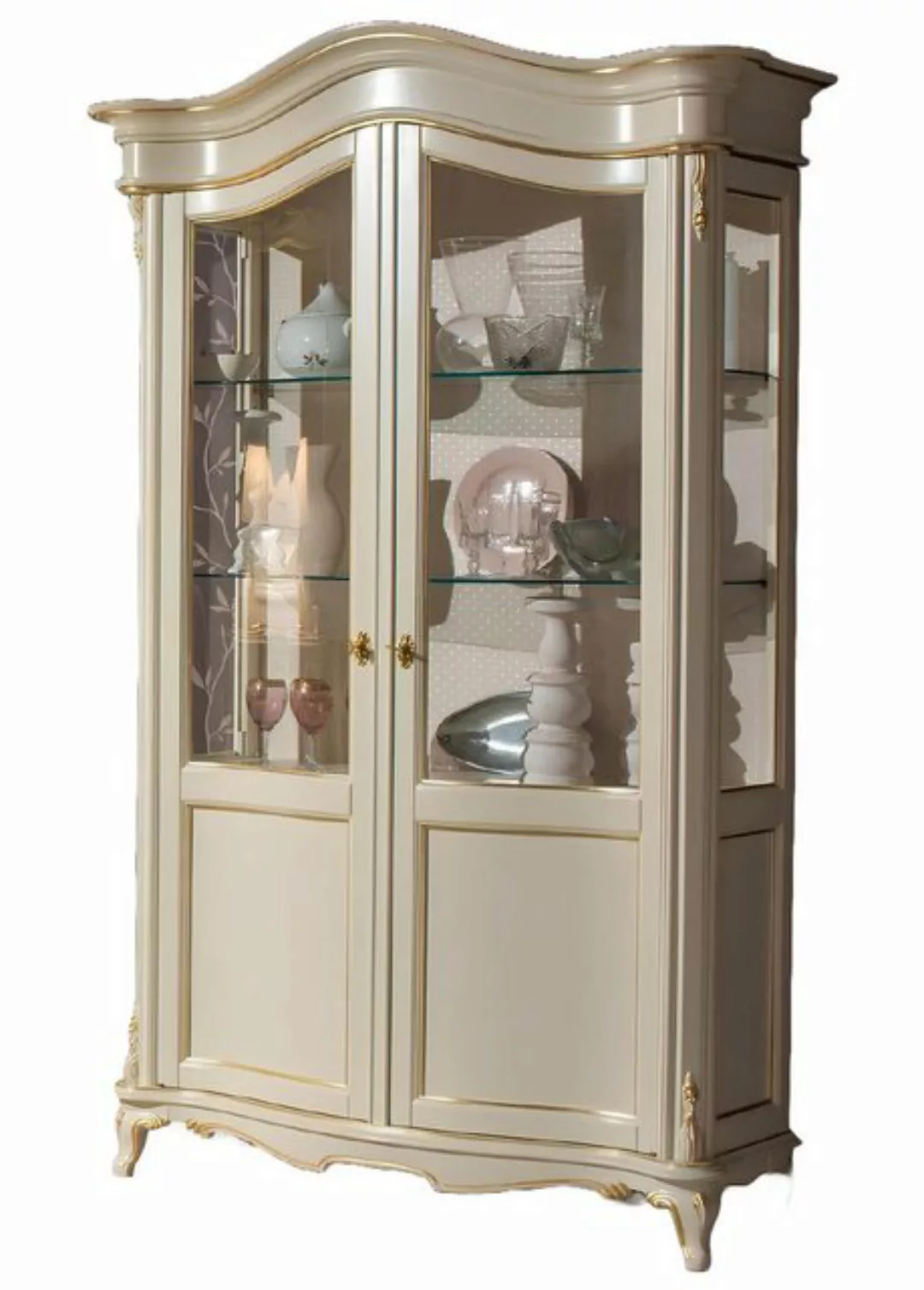 Xlmoebel Vitrine Luxuriöser Schrank mit Glasdesign, Teil der italienischen günstig online kaufen