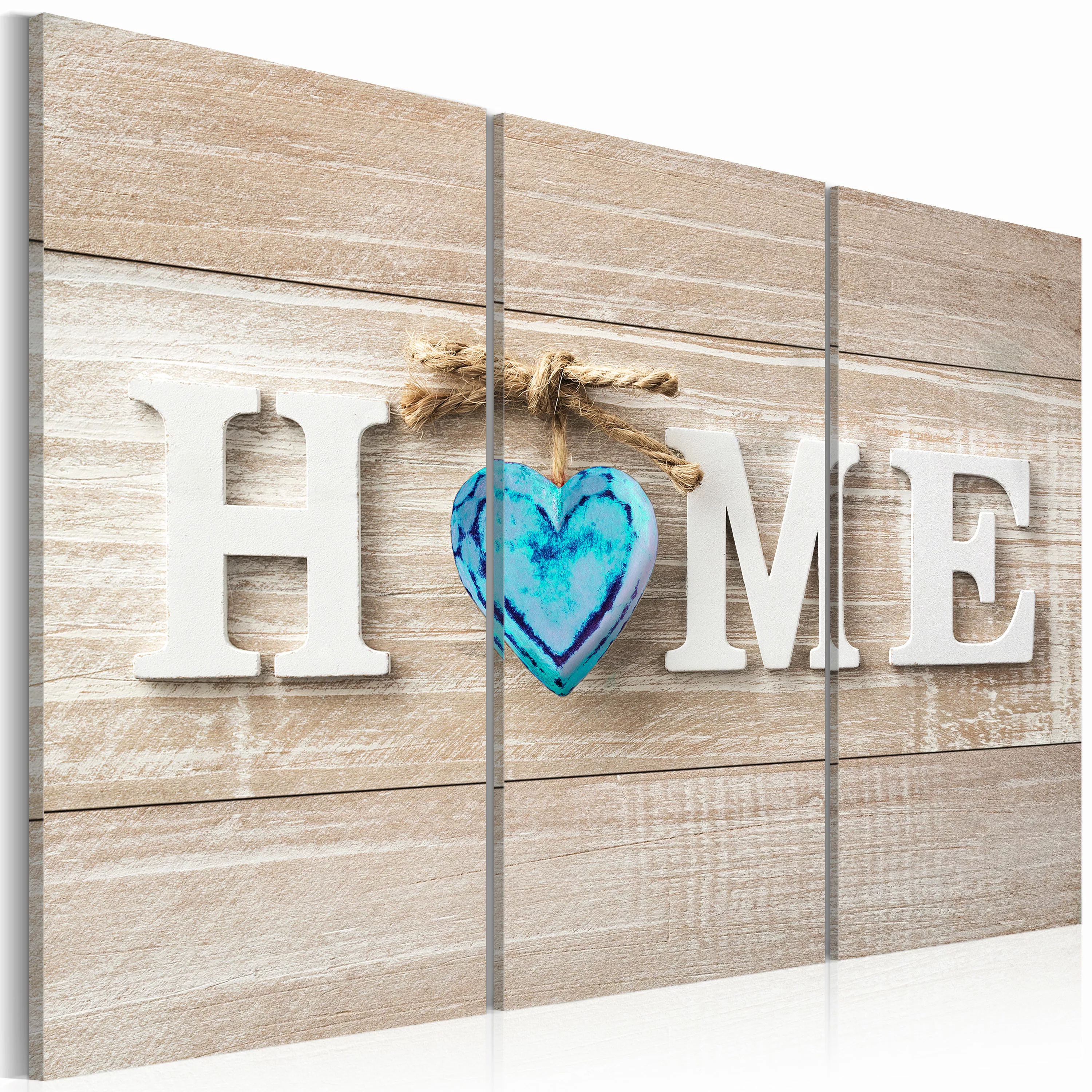 Wandbild - Home: Blue Love günstig online kaufen
