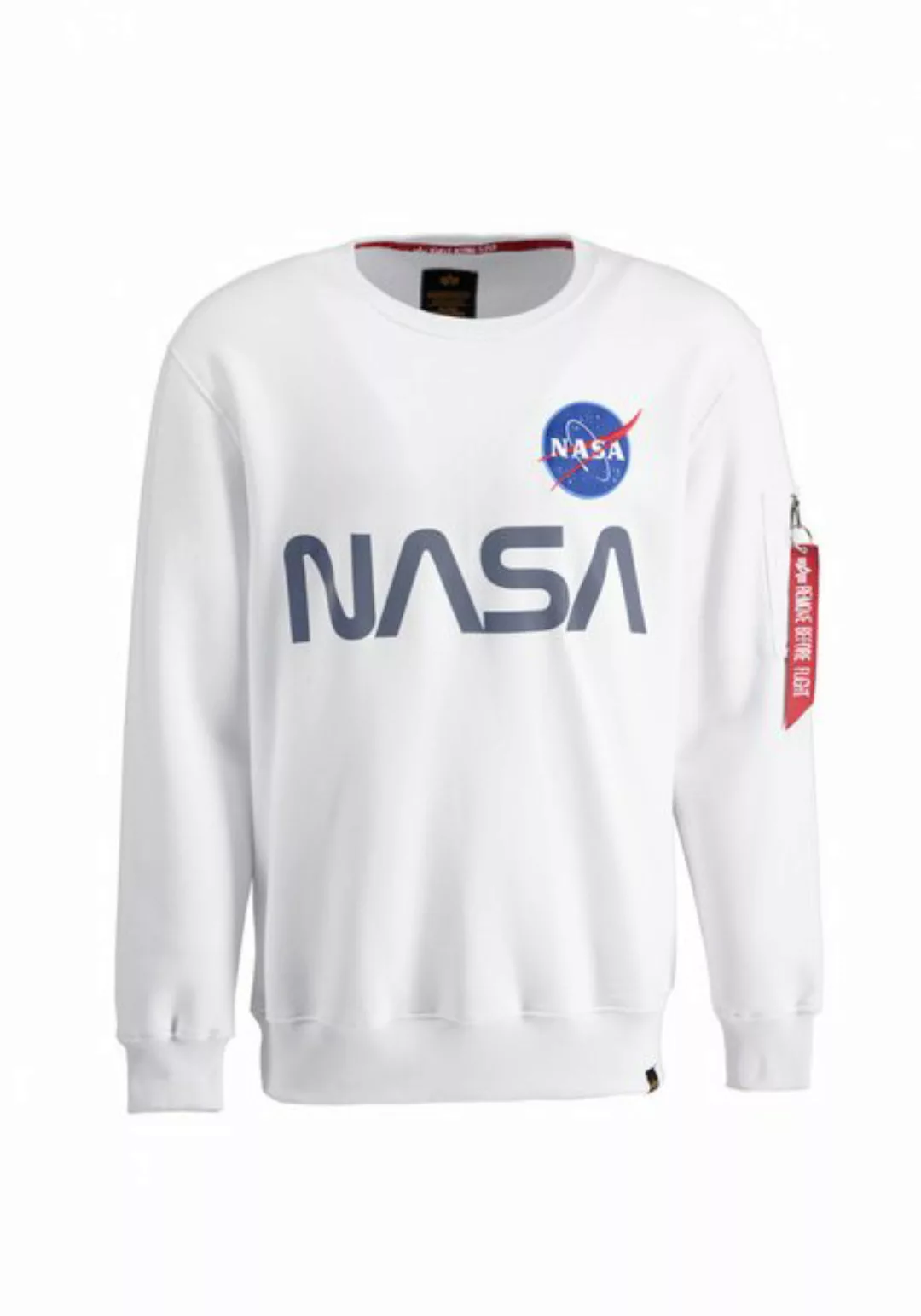 Alpha Industries Sweater "Alpha Industries Men - Sweatshirts NASA Reflectiv günstig online kaufen
