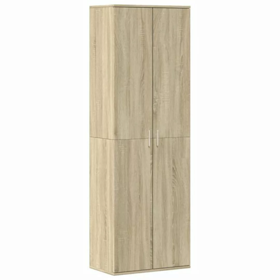 vidaXL Fächerschrank Highboard Sonoma-Eiche 60x35x180 cm Holzwerkstoff (1-S günstig online kaufen