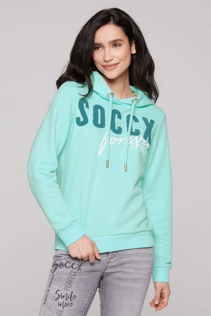 SOCCX Kapuzensweatshirt, in softer Haptik günstig online kaufen