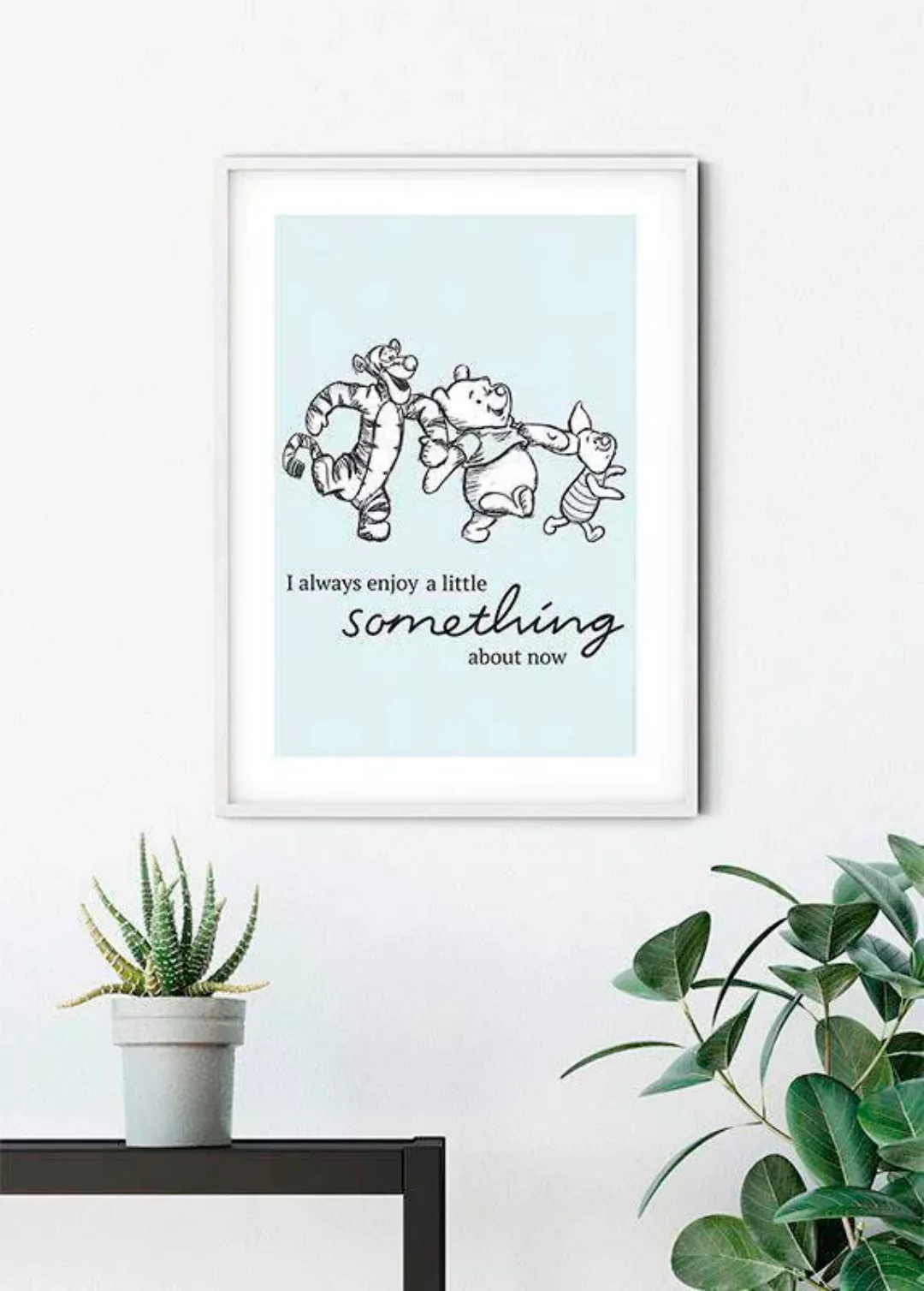 Komar Poster »Winnie Pooh Little Something«, Disney, (1 St.), Kinderzimmer, günstig online kaufen