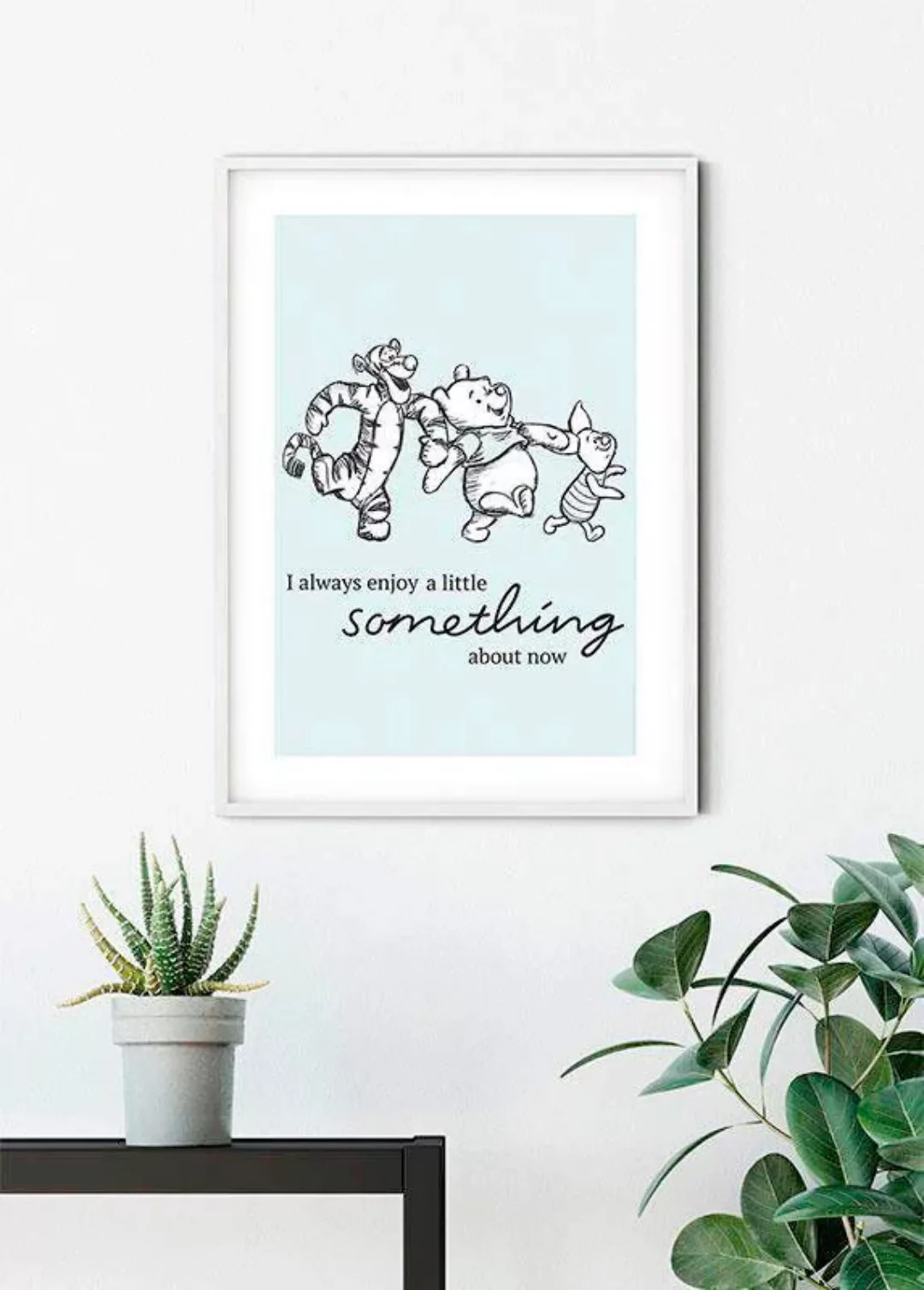 Komar Poster "Winnie Pooh Little Something", Disney, (1 St.), Kinderzimmer, günstig online kaufen