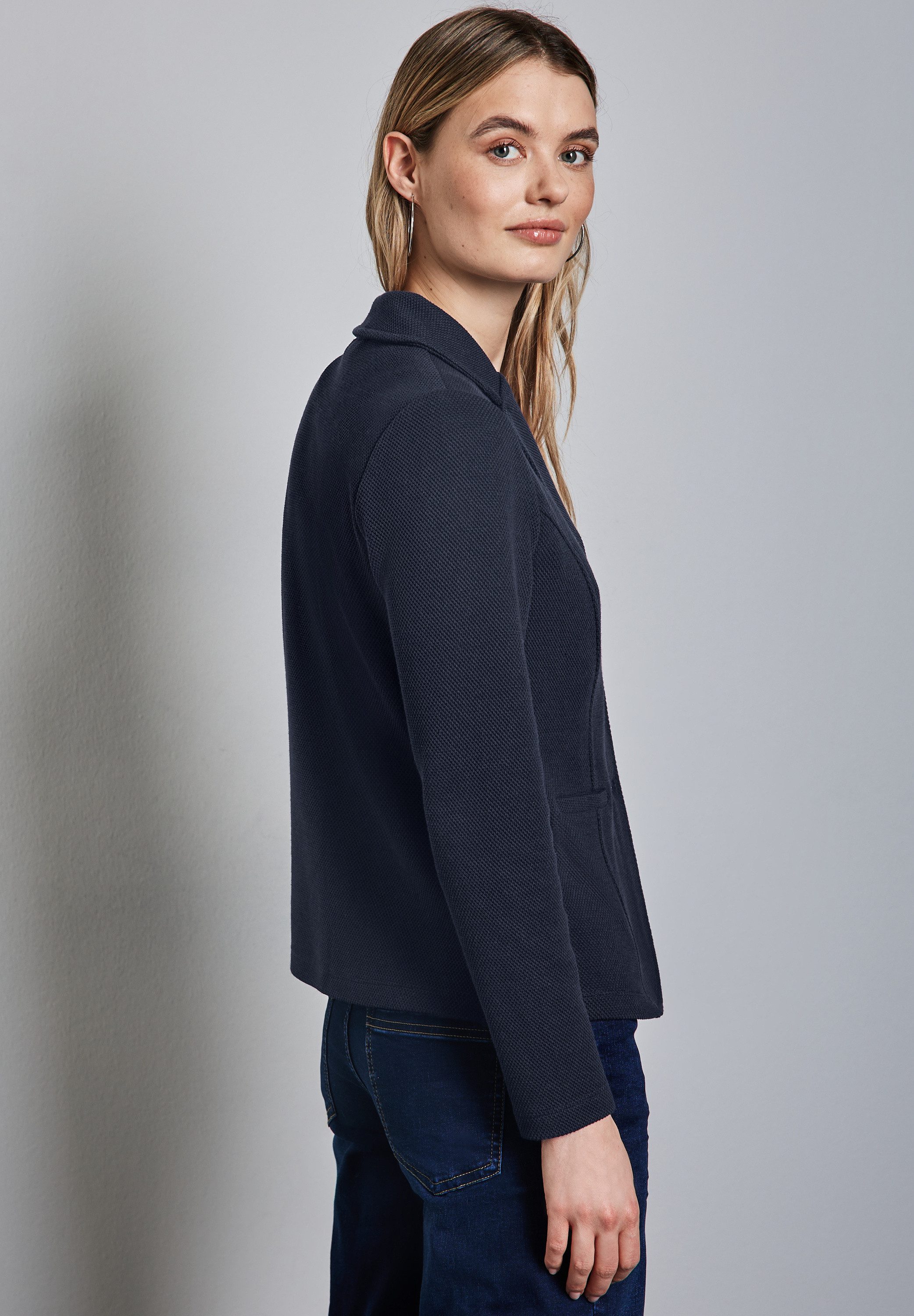 STREET ONE Kurzblazer im soften Baumwoll-Mix günstig online kaufen