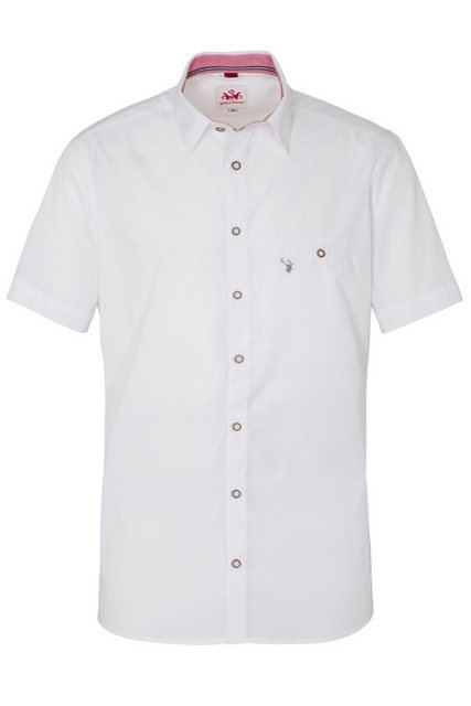 Spieth & Wensky Trachtenhemd Trachtenhemd - PERDIX KA - weiß/rot günstig online kaufen