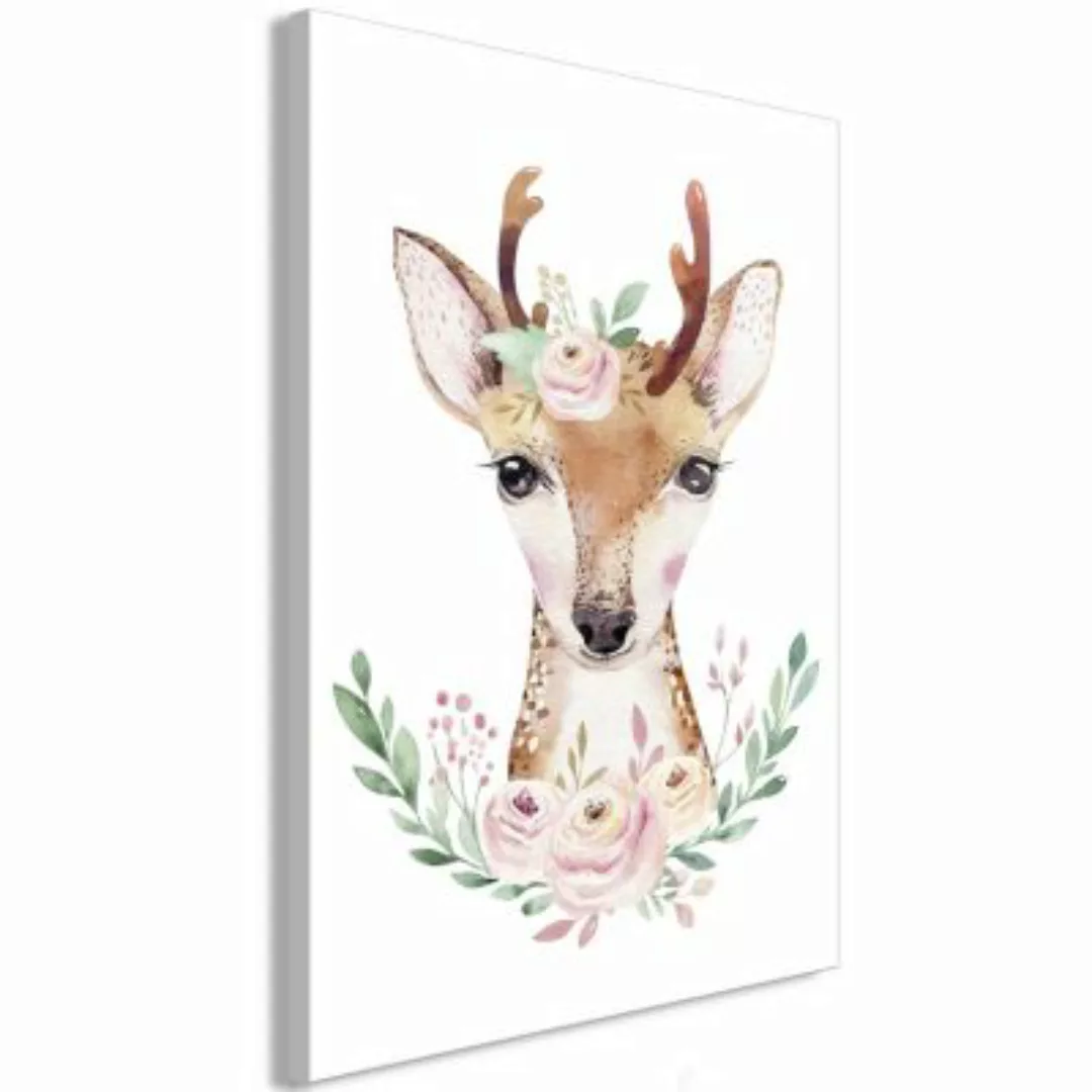 artgeist Wandbild Deer Julius (1 Part) Vertical mehrfarbig Gr. 40 x 60 günstig online kaufen