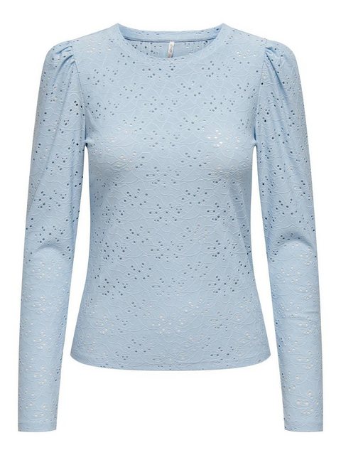 ONLY Langarmshirt ONLSMILLA L/S O-NECK PUFF TOP JRS günstig online kaufen