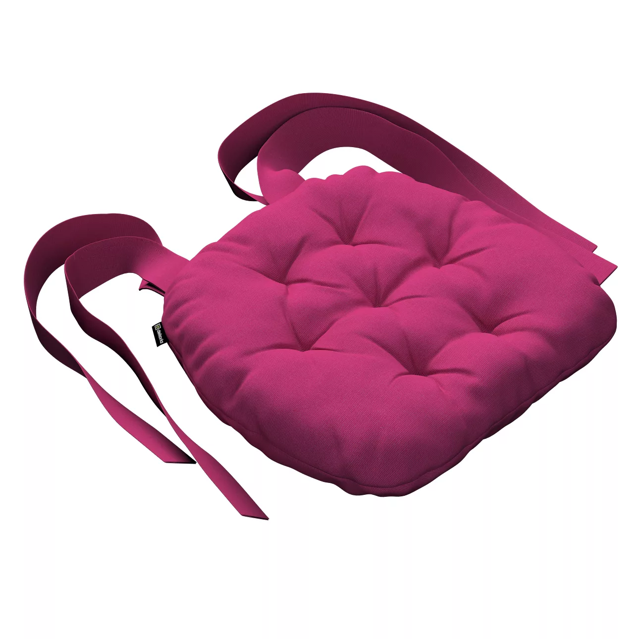 Stuhlkissen Martin mit Schleifen, rosa, 40 x 37 x 8 cm, Loneta (133-60) günstig online kaufen