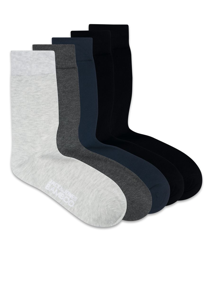 Jack & Jones 5-er Set Socken Schwarz günstig online kaufen