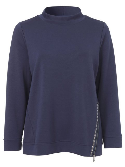 VIA APPIA DUE Sweatshirt Sportives Sweatshirt mit Schmucksteinen günstig online kaufen