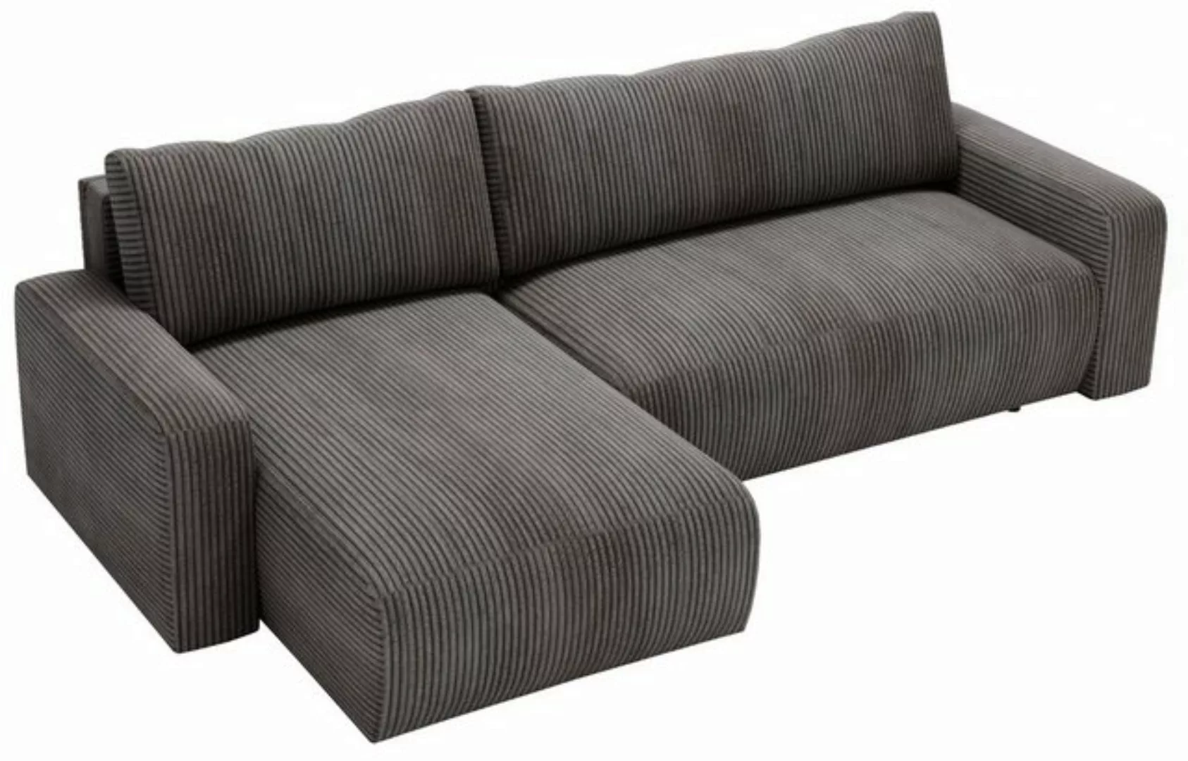 MKS MÖBEL Ecksofa ARGOS, Set, Ecksofa, Bettkasten, Lose Kissen, Ecksofa L-f günstig online kaufen