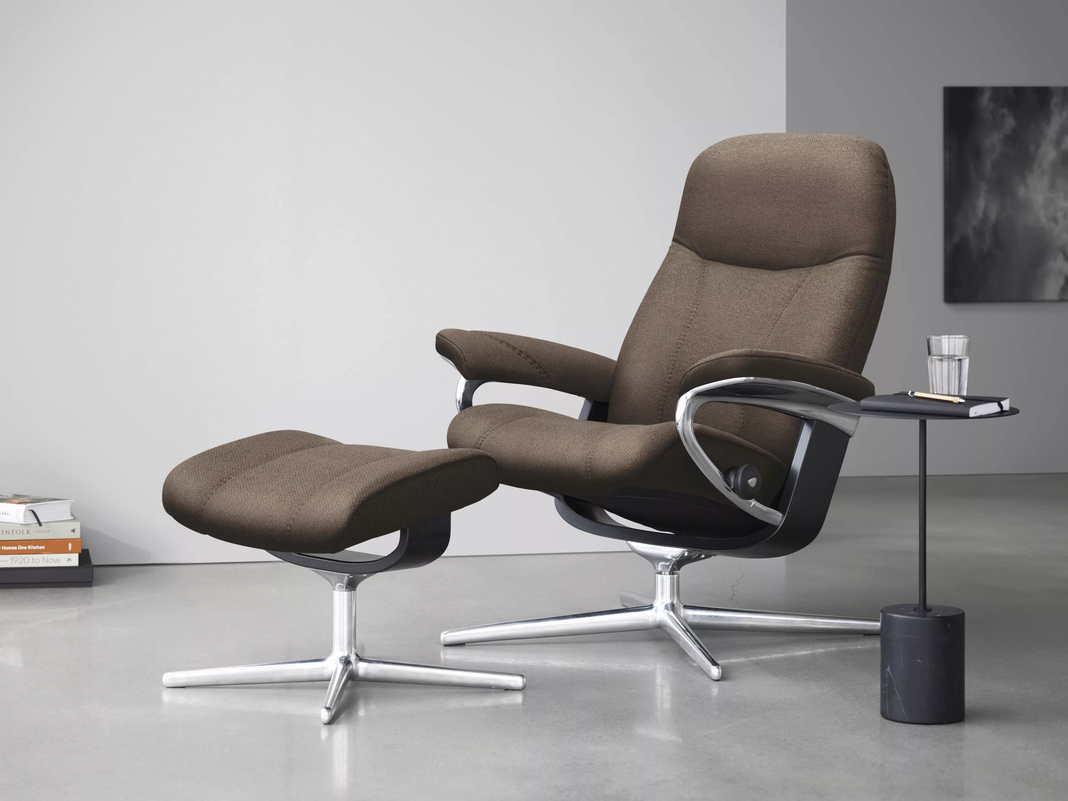 Stressless® Relaxsessel »Consul«, (Set, Relaxsessel mit Hocker), mit Hocker günstig online kaufen