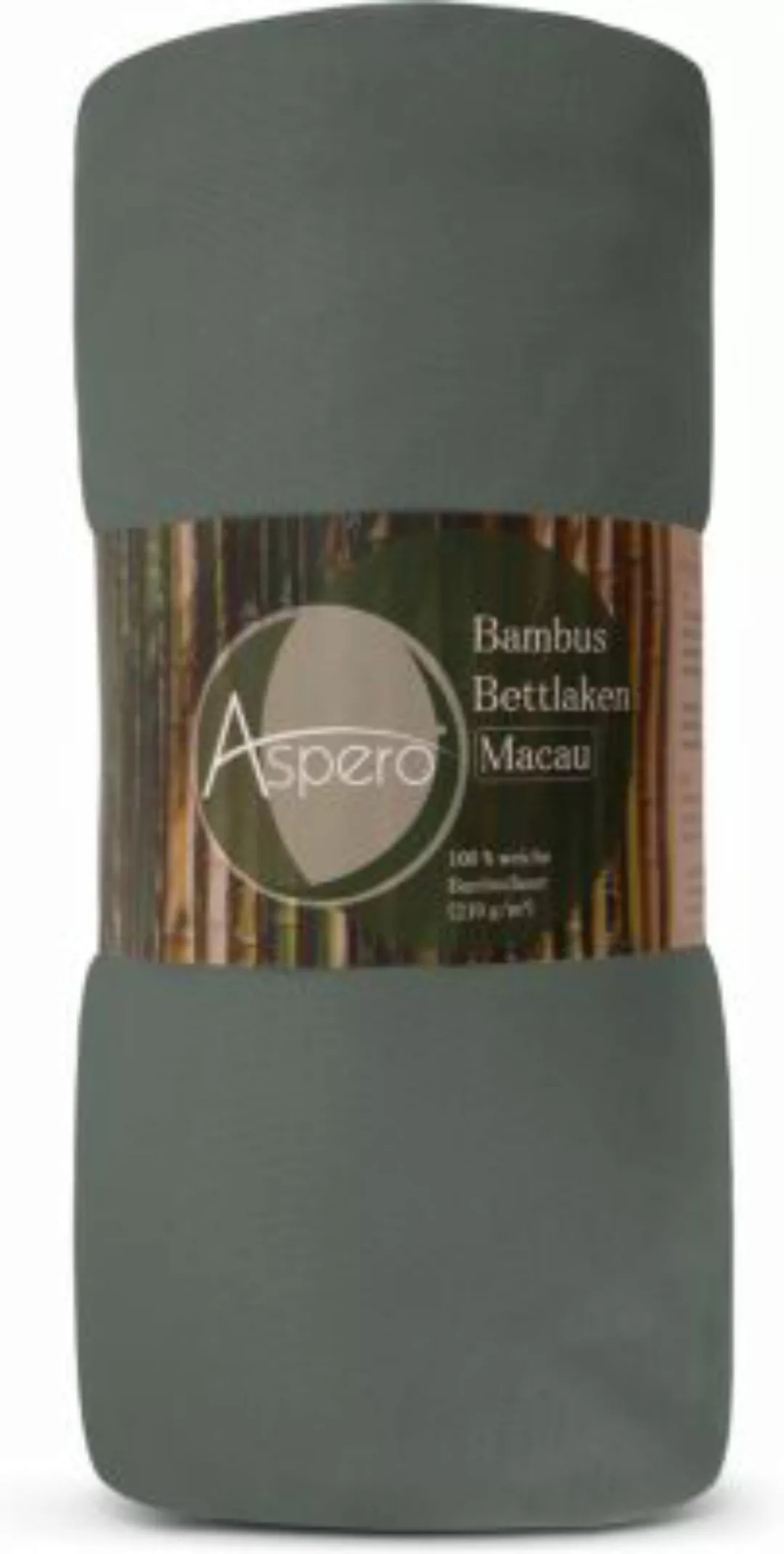 Aspero® Bambus Spannbettlaken Macau Bettlaken dunkelgrau Gr. 90-100 x 200 günstig online kaufen