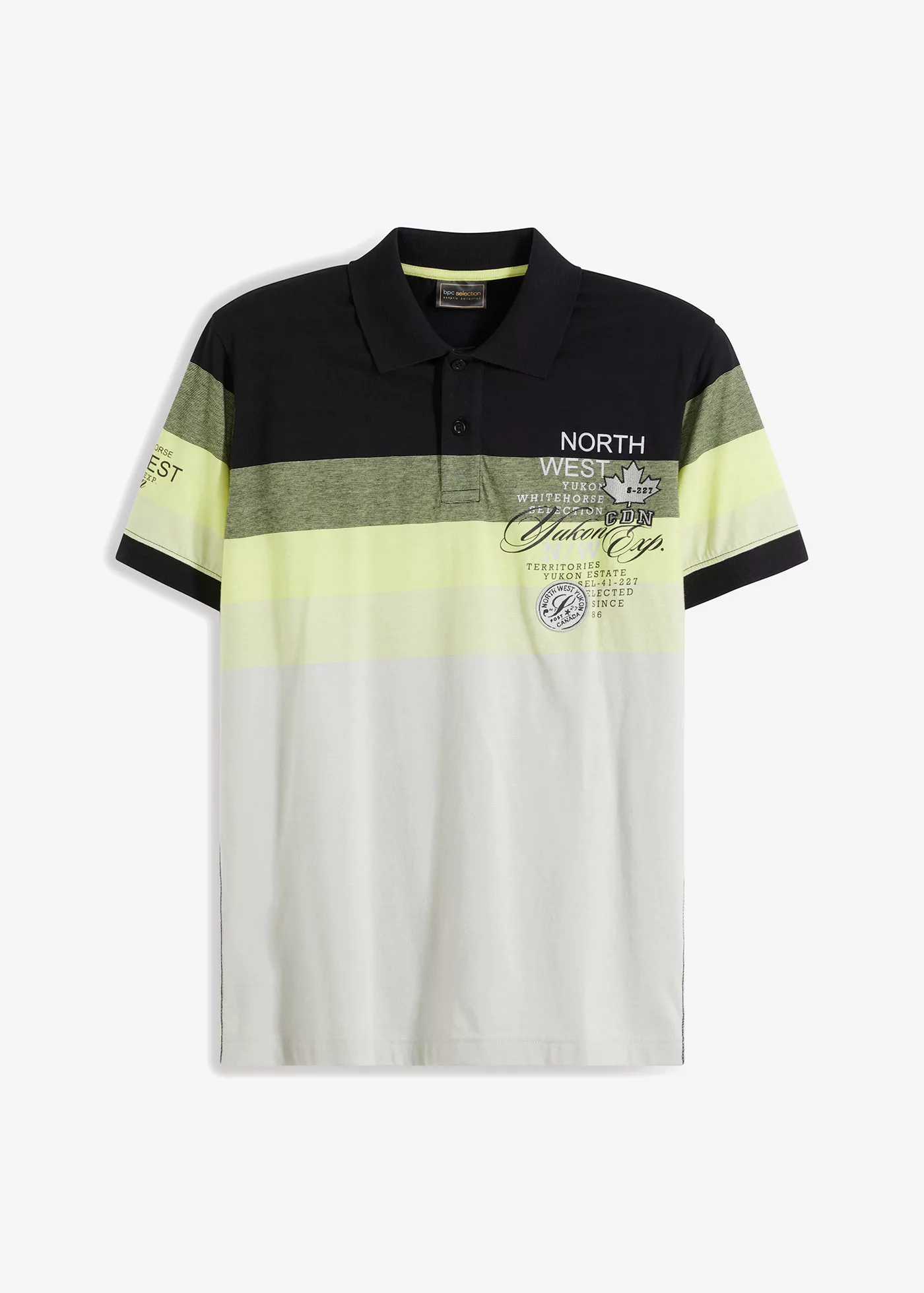 Jersey Poloshirt aus reiner Baumwolle, Kurzarm günstig online kaufen