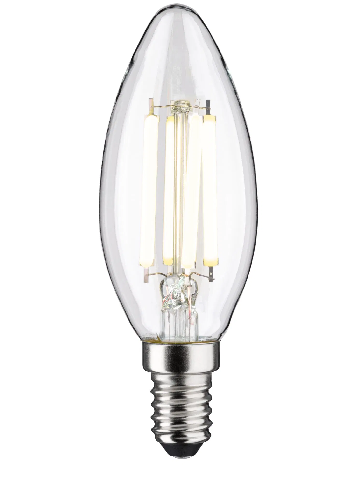 Paulmann "Eco-Line Filament 230V LED Kerze E14 840lm 4W 4000K Klar" günstig online kaufen