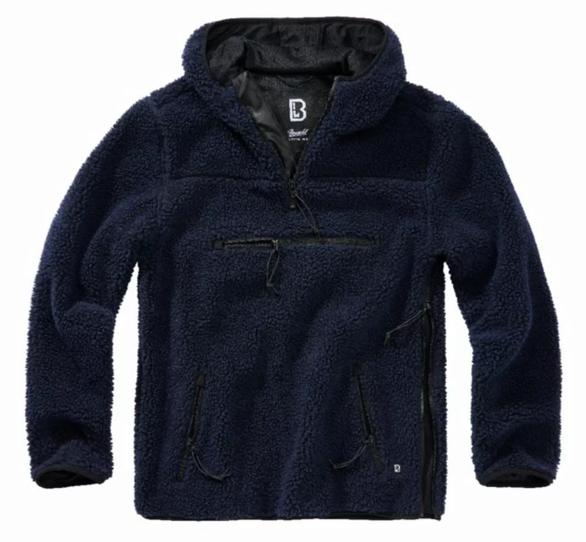 Brandit Fleecepullover Brandit Teddyfleece Pullover Worker, navy günstig online kaufen