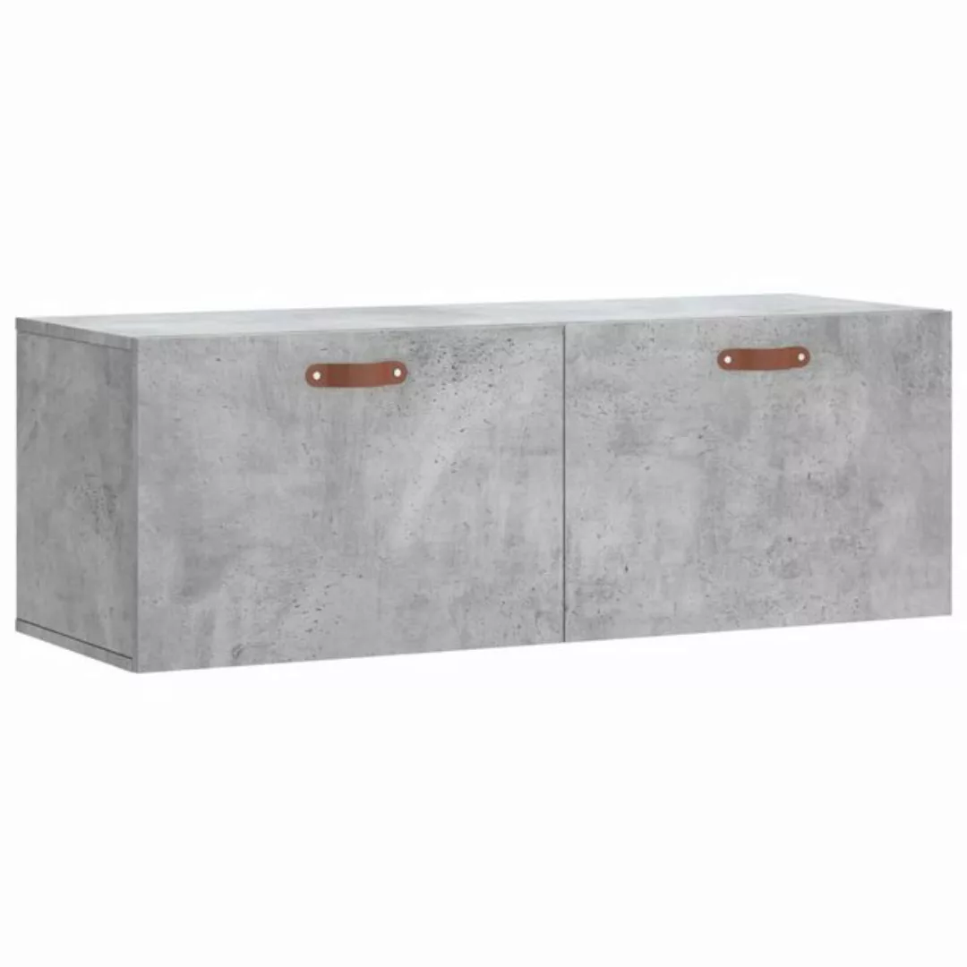 vidaXL Wandschrank Betongrau 100x36,5x35 cm Holzwerkstoff Modell 8 günstig online kaufen