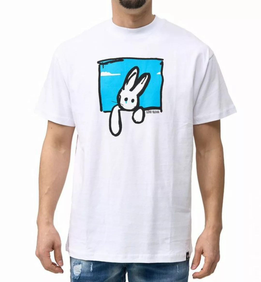 Denim House T-Shirt Basic Oversize T-Shirt mit lässigem Druck günstig online kaufen