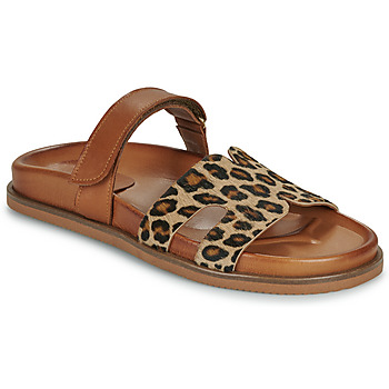 Exé Shoes  Pantoffeln 967-KIMOLOS-LEOPARD-TAN günstig online kaufen