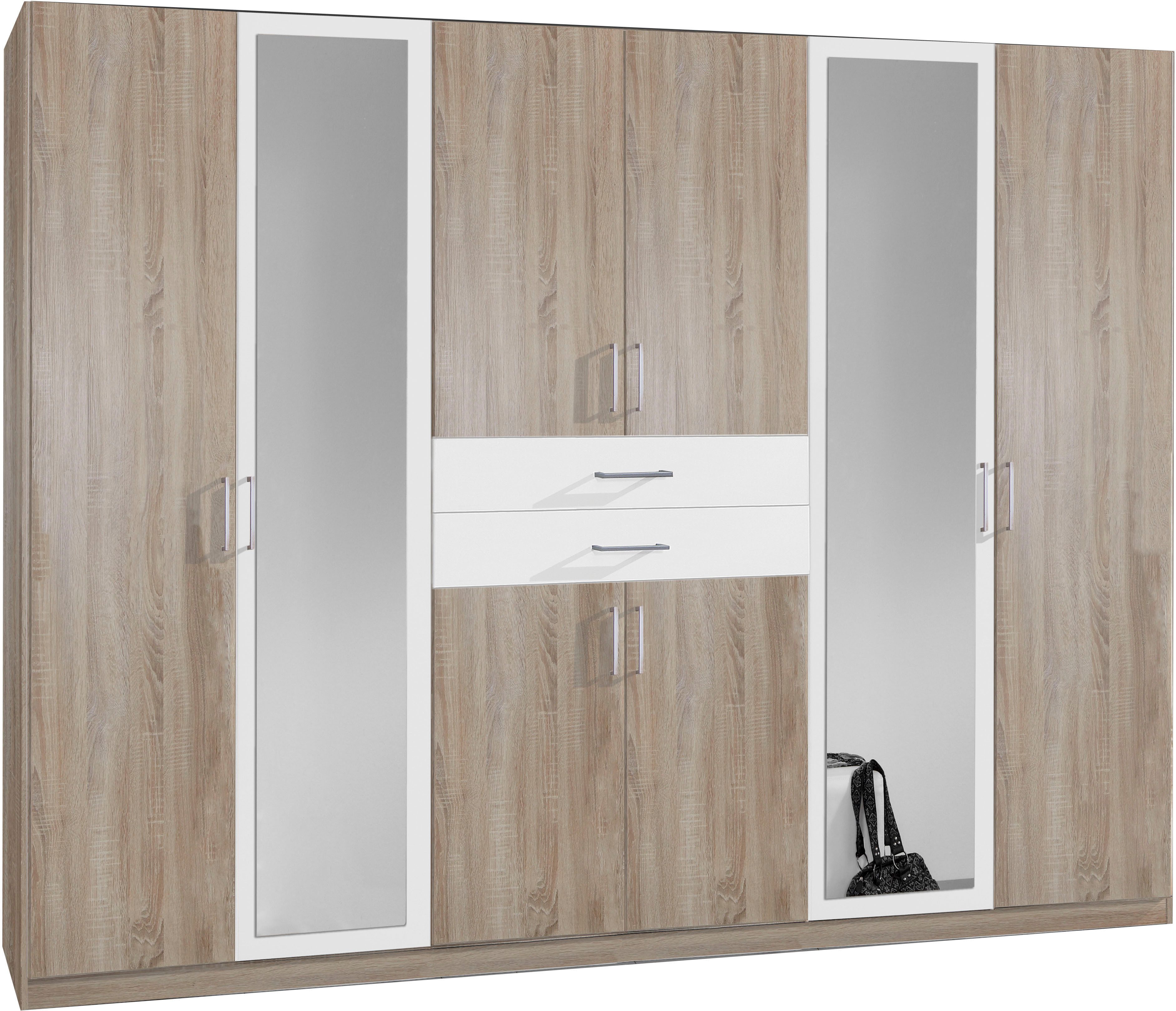 Wimex Kleiderschrank "Diver Drehtürenschrank mit Spiegel, 180, 225 o. 270cm günstig online kaufen