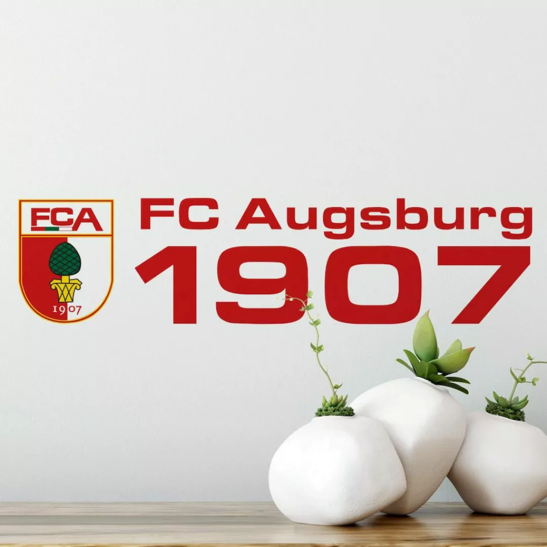 Wall-Art Wandtattoo "Fußball FC Augsburg 1907", (1 St.), selbstklebend, ent günstig online kaufen