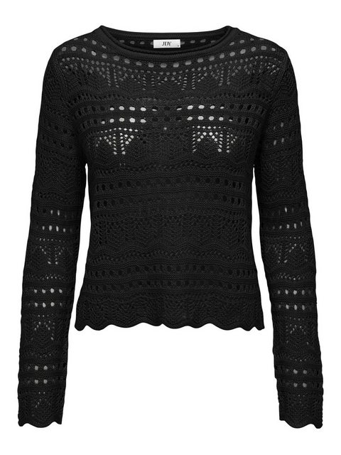 JACQUELINE de YONG Strickpullover Legerer Feinstrick Pullover Weiches Vinta günstig online kaufen