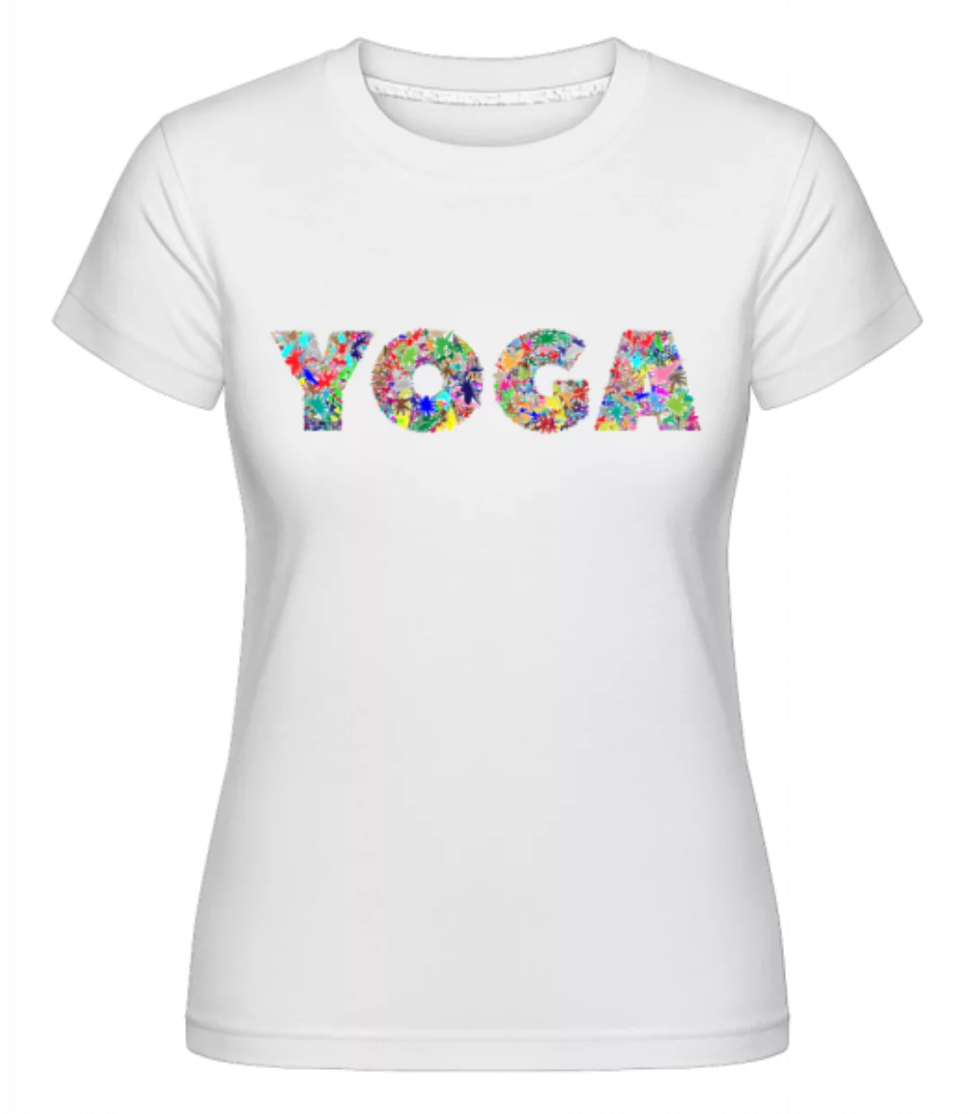 Yoga Blumen · Shirtinator Frauen T-Shirt günstig online kaufen