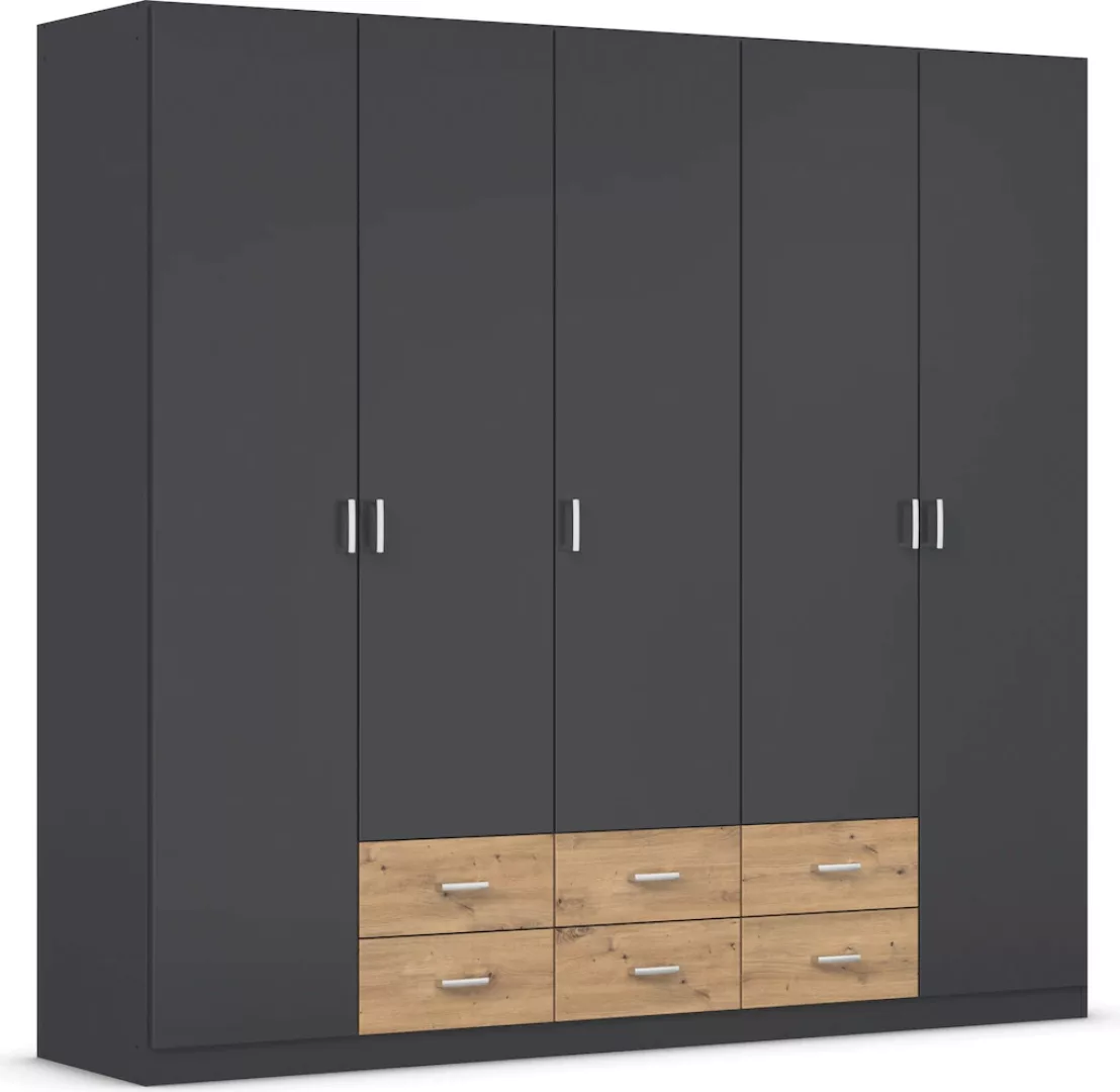 rauch Drehtürenschrank "Gamma", in schlichtem Design mit Schubkästen, in 3 günstig online kaufen