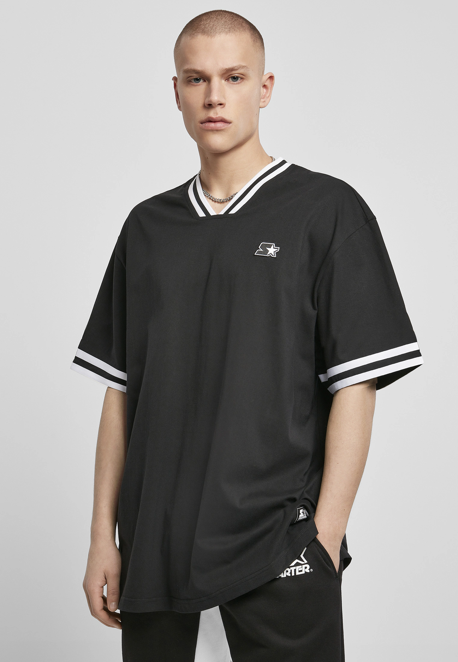 Starter Black Label T-Shirt "Starter Black Label Herren Starter Basic Sport günstig online kaufen