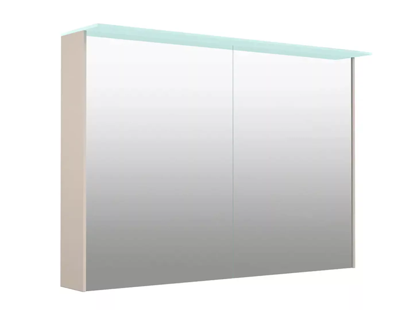 welltime Spiegelschrank "D-Line", Badmöbel, 101,5 cm breit, doppelseitig ve günstig online kaufen