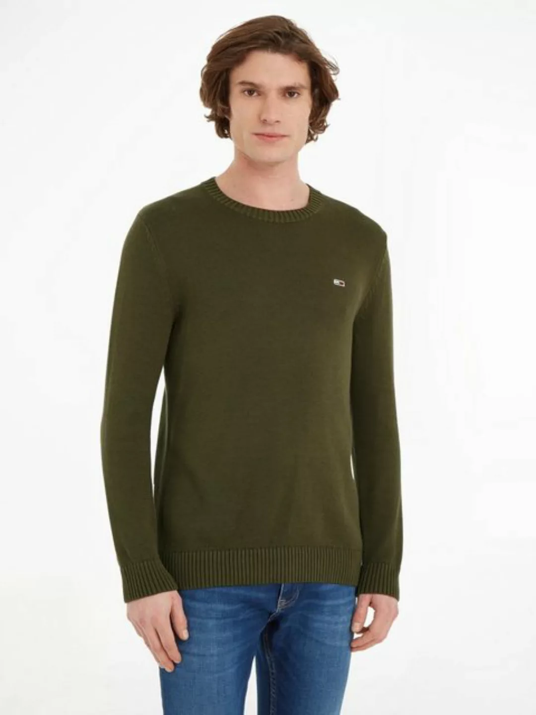 Tommy Jeans Strickpullover TJM ESSENTIAL CREW NECK SWEATER günstig online kaufen