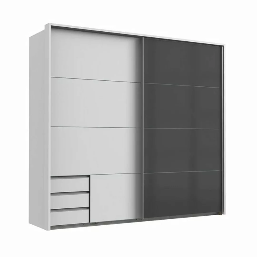 Lomadox Schwebetürenschrank VIESTE-43 Kleiderschrank, 228cm breit, mit Pass günstig online kaufen