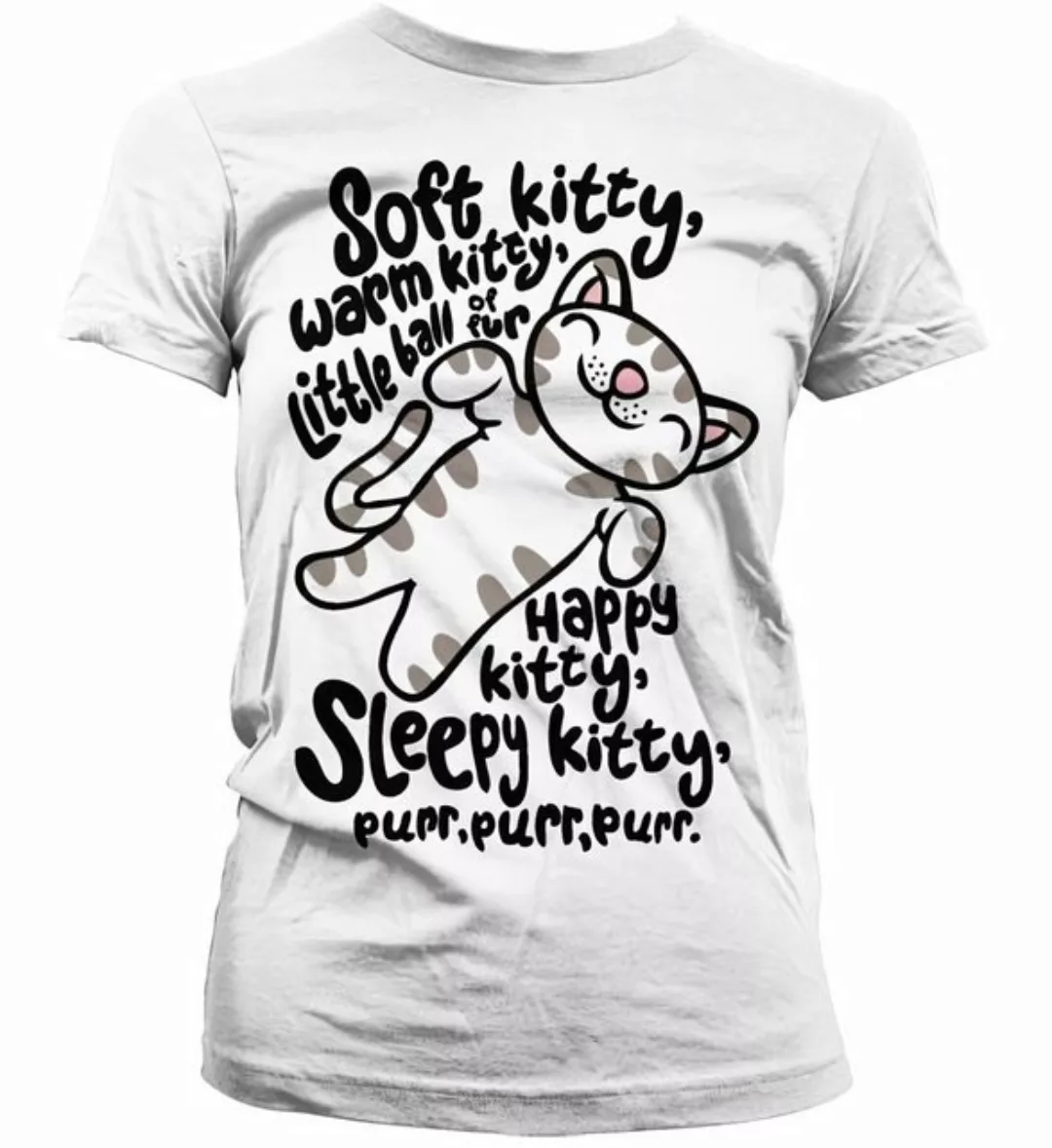 The Big Bang Theory T-Shirt TBBT Soft Kitty Girly Tee günstig online kaufen