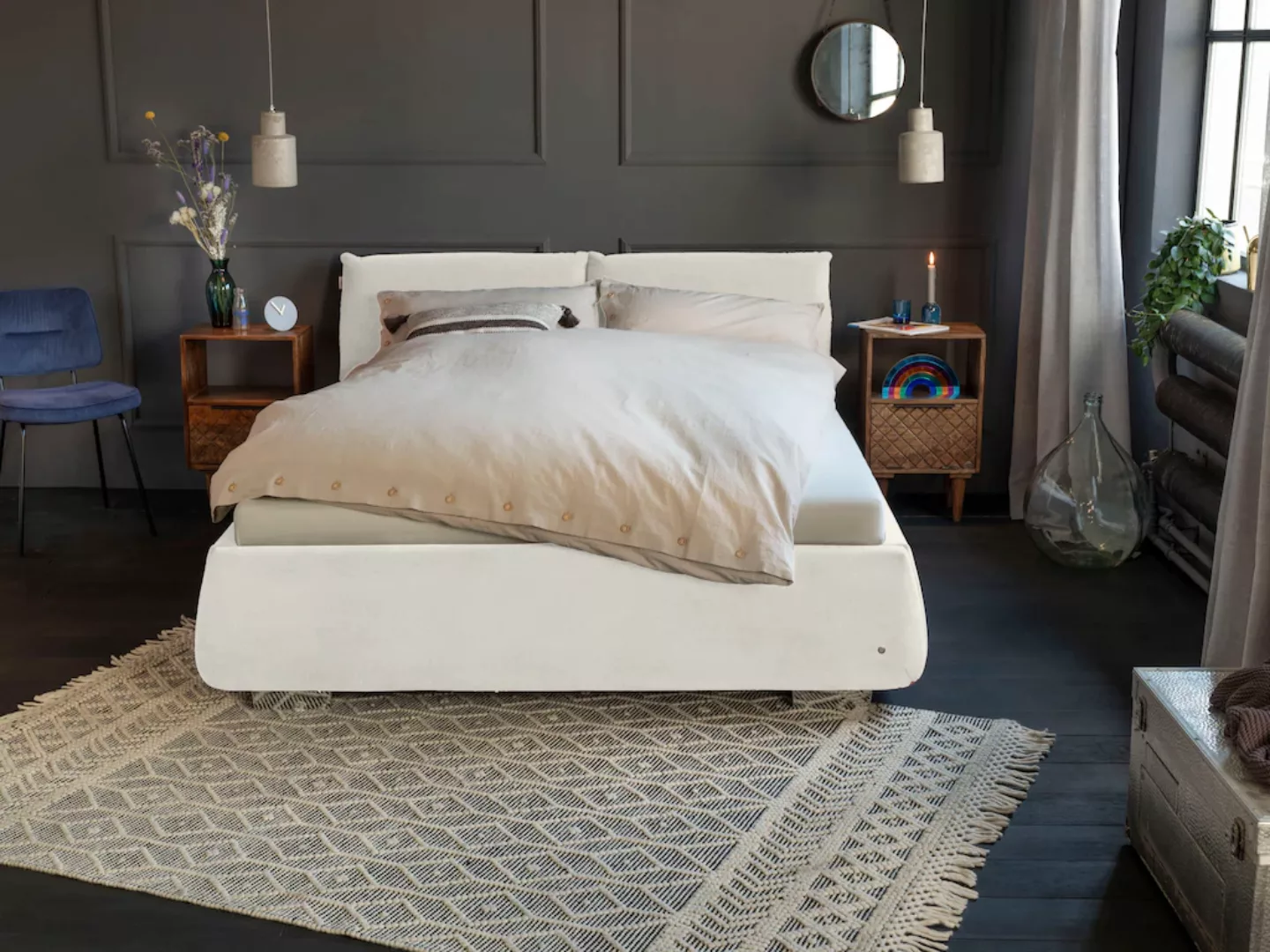 TOM TAILOR HOME Polsterbett »SOFT PILLOW«, mit Kopfteil in Kissenform, wahl günstig online kaufen