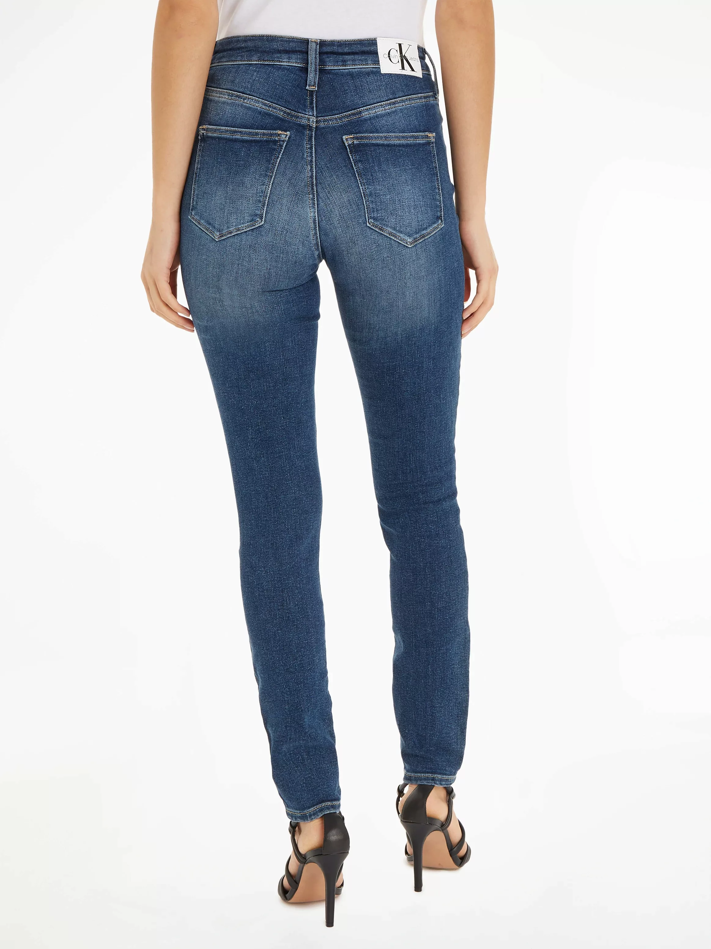 Calvin Klein Jeans Skinny-fit-Jeans HIGH RISE SKINNY im 5-Pocket-Style günstig online kaufen