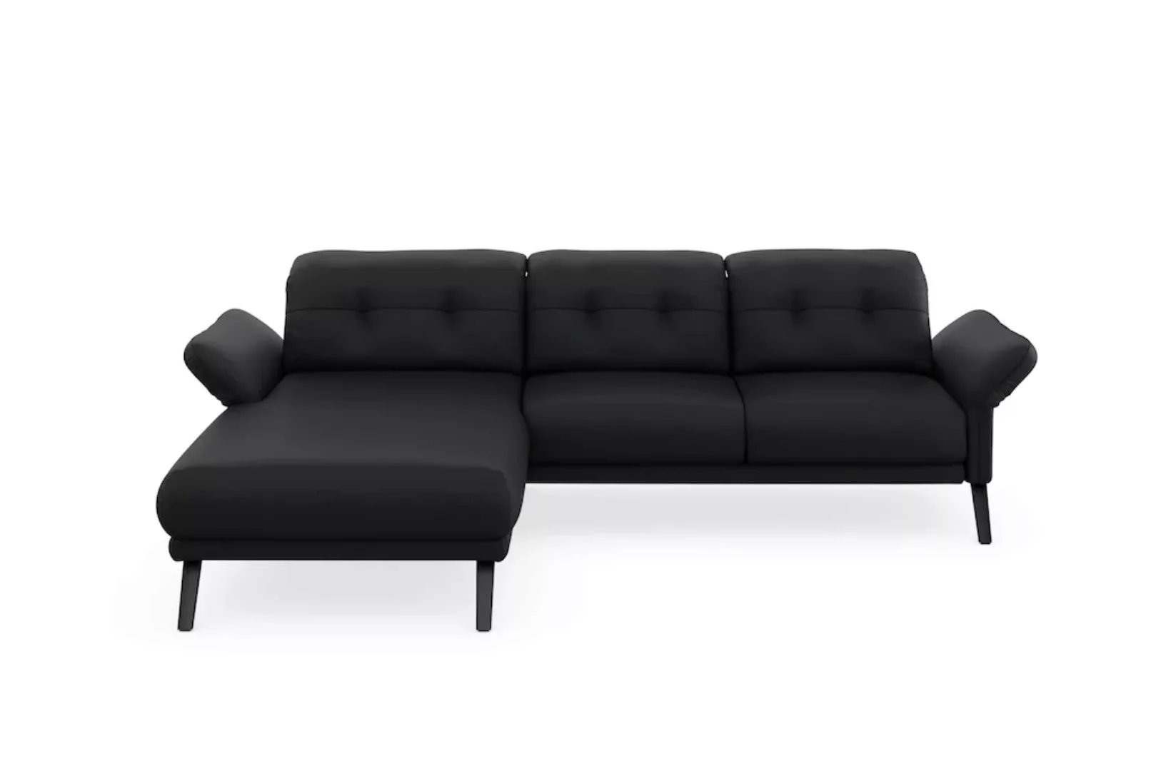 sit&more Ecksofa »Scandia L-Form«, Wahlweise mit Kopfteilverstellung und Ar günstig online kaufen