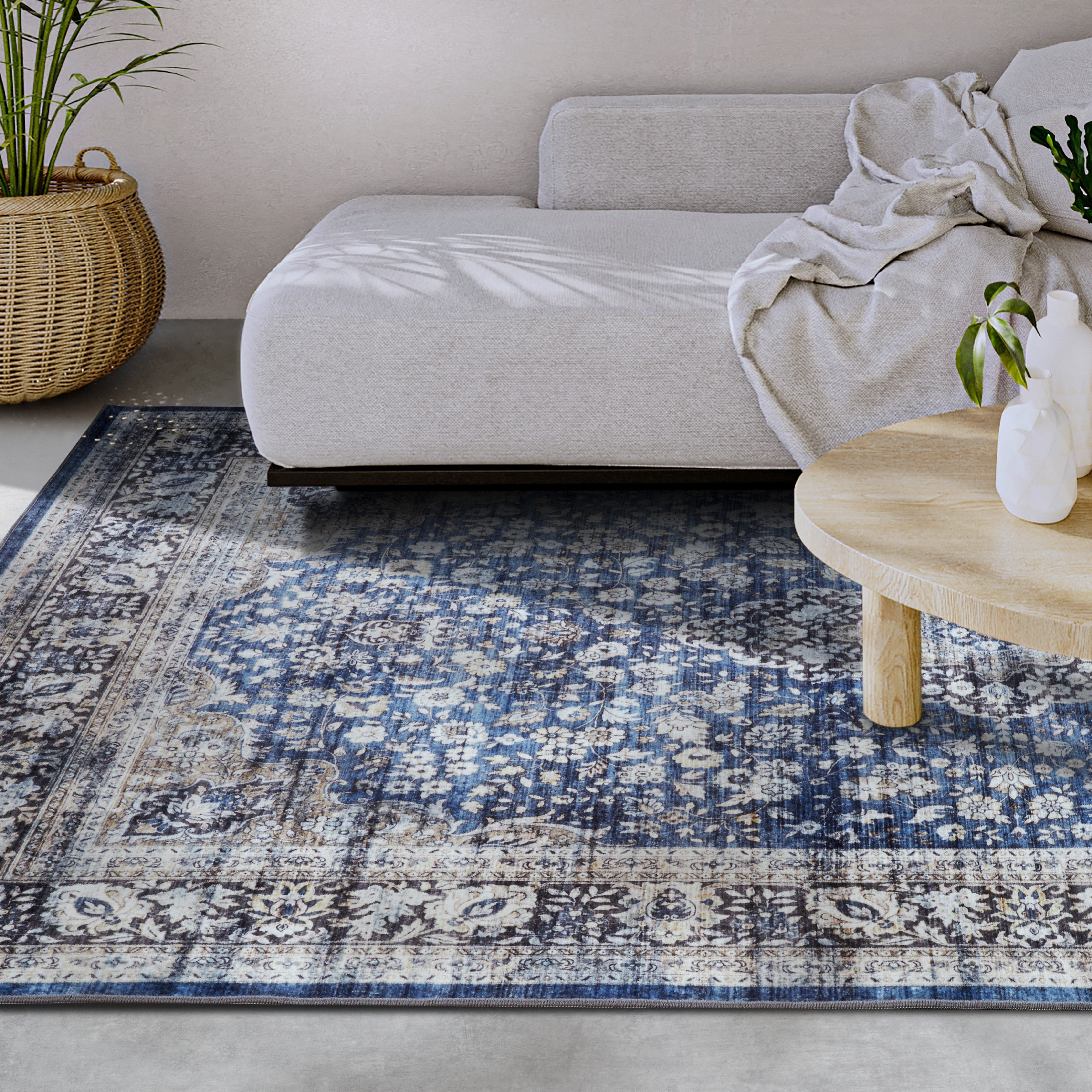 HANSE Home Teppich »Aurora«, rechteckig, 5 mm Höhe, Kurzflor, Anti Rutsch, günstig online kaufen