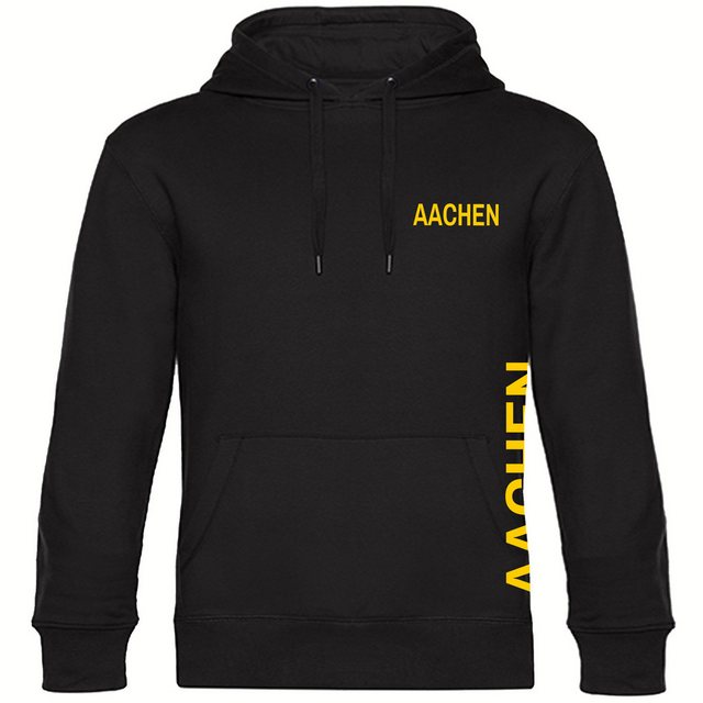 multifanshop Kapuzensweatshirt Aachen - Brust & Seite - Hoodie günstig online kaufen