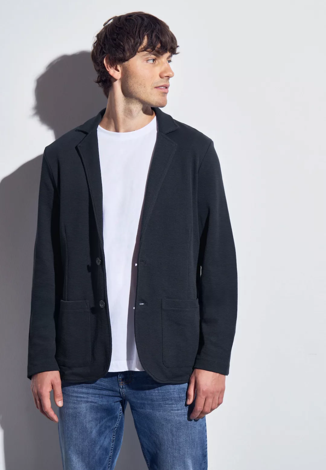 STREET ONE MEN Sakko, aus reiner Baumwolle günstig online kaufen