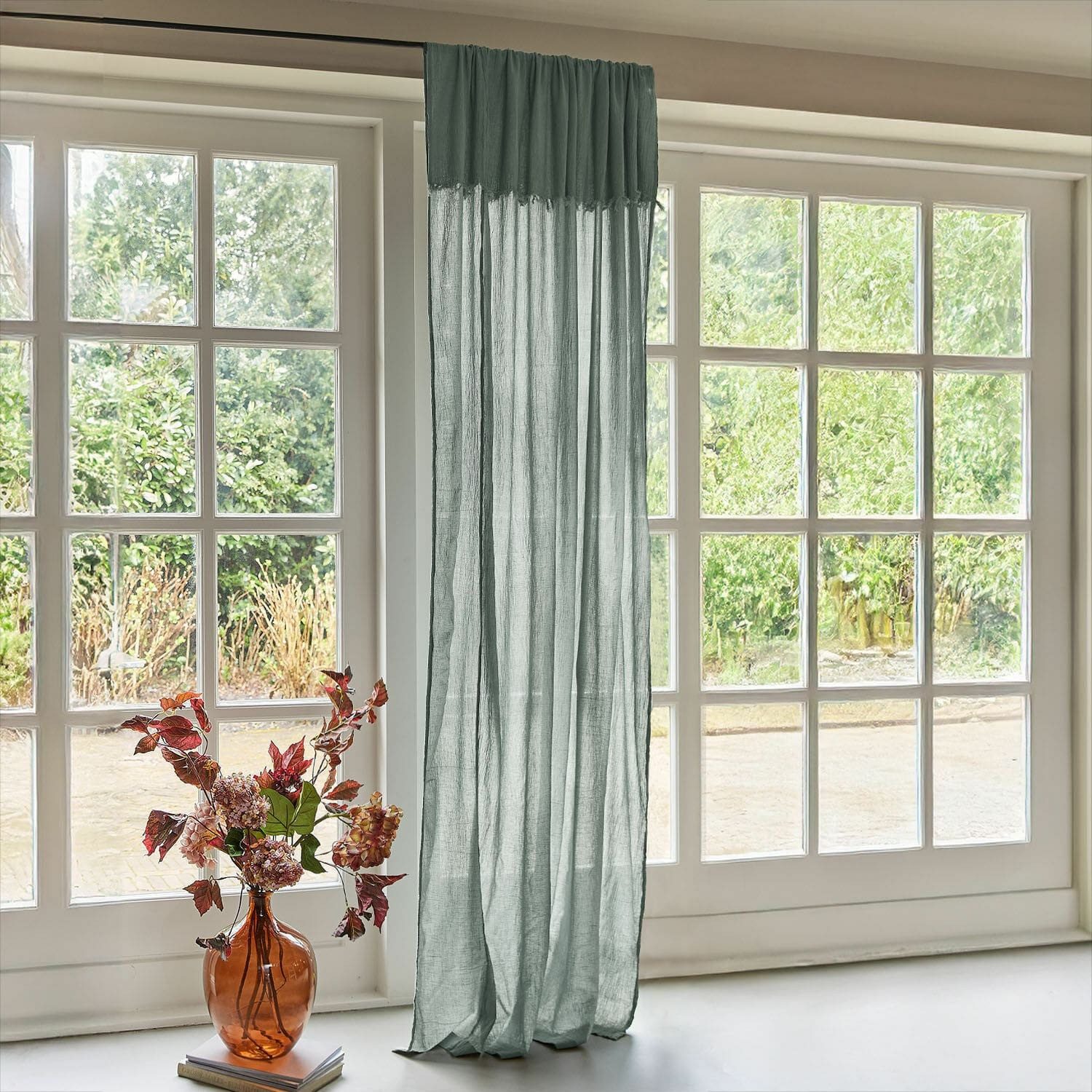 Mirabeau Vorhang Gardine Dovinel grün günstig online kaufen
