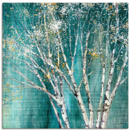 Artland Wandbild "Blaue Birke", Bäume, (1 St.) günstig online kaufen