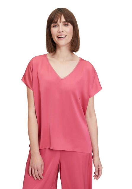 Vera Mont Satinbluse "Vera Mont Satin-Bluse mit V-Ausschnitt" günstig online kaufen