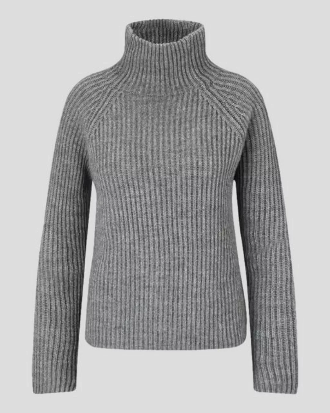 Drykorn Longpullover grau regular fit (1-tlg) günstig online kaufen