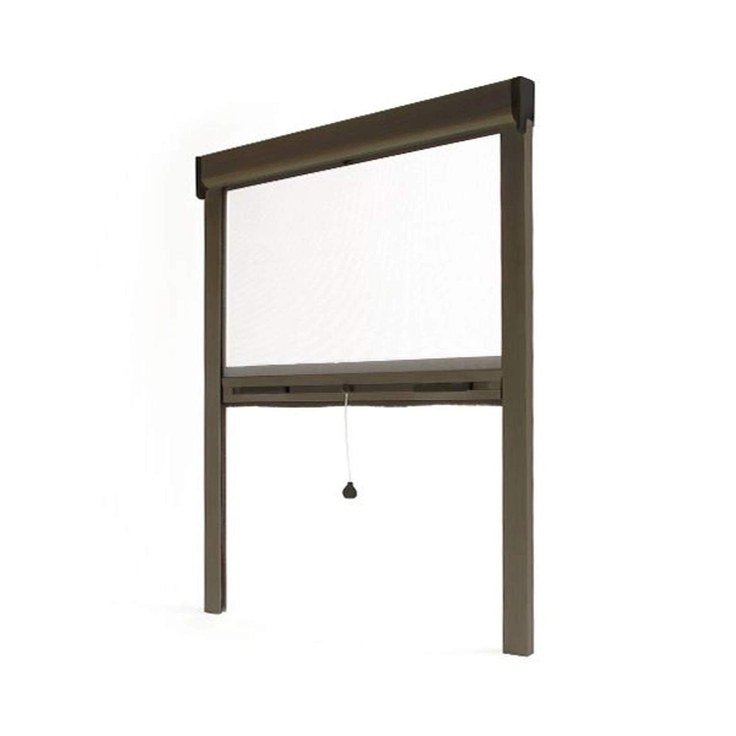 Avosdim Insektenschutzrollo Fenster & Tür Aluminium 125cm x 220cm Bronze günstig online kaufen